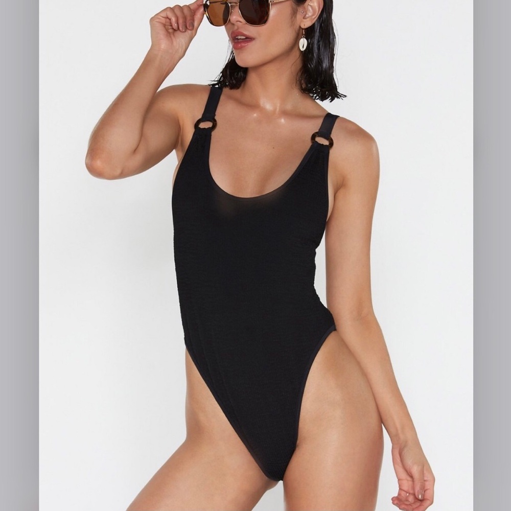 Nasty Gal Crinkle One Piece